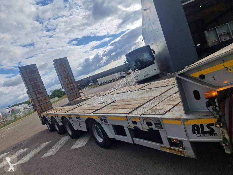 Semitrailer Faymonville 1+3 essieux directionnel