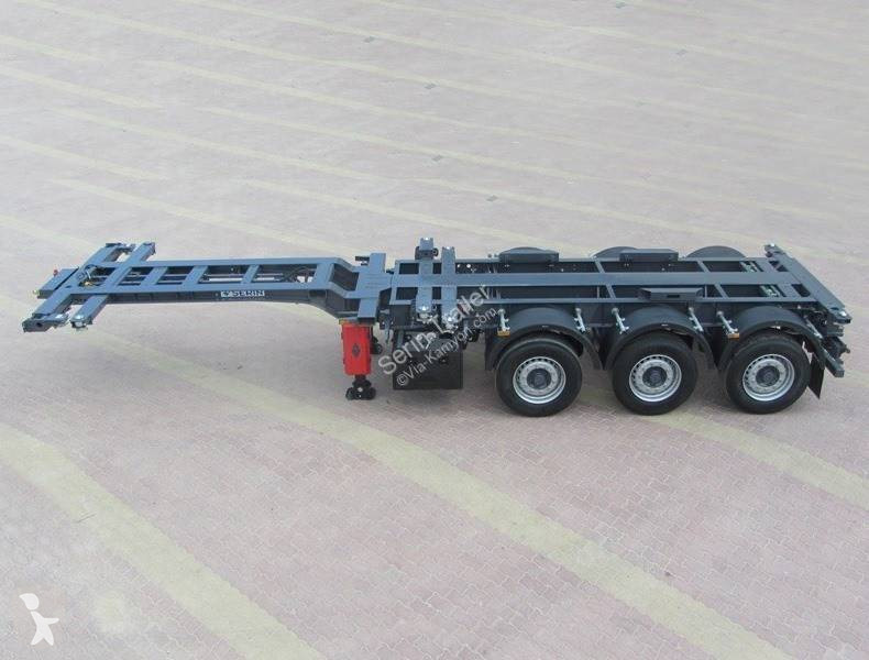 Semi remorque Serin Container Carrier...