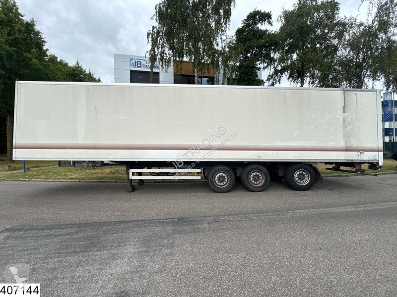 Semitrailer Van Hool gesloten bak