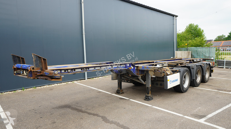 Semi remorque Krone 3 AXLE CONTAINER TRANSPORT...