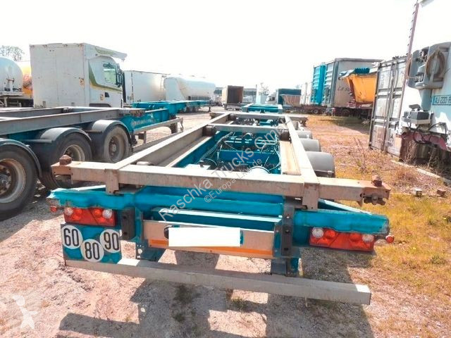 Semitrailer Samro Containerschassi...