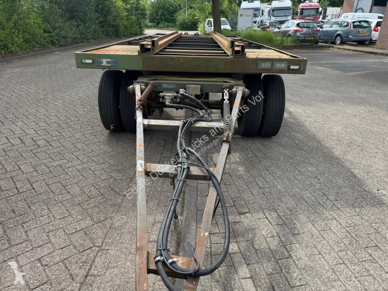 نصف مقطورة Jumbo 2 AXLE STEEL SUSPENSION