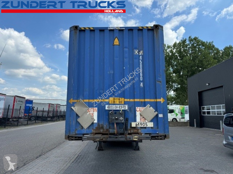 Semitrailer Pacton 3 AS CONTAINERCHASSIS, 45FT...