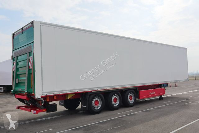 Semitrailer Krone 27/ ISOLIERTER KOFFER LBW...