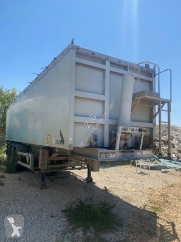 Semi remorque benne céréalière Stas