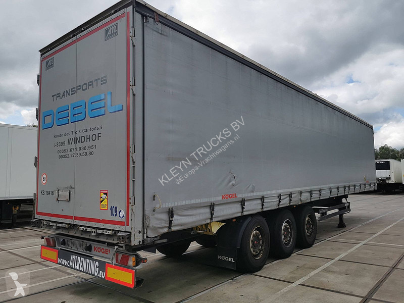 Semitrailer Kögel S24-1 Edscha,SAF
