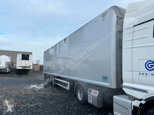 Semi reboque Knapen K100 - 10mm Boden, SAF-Achsen