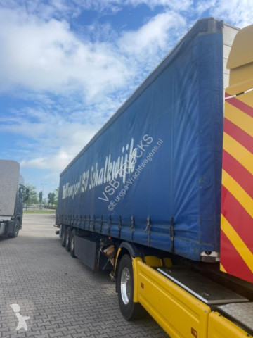 Semitrailer skjutbara ridåer (flexibla skjutbara sidoväggar) Schmitz Cargobull