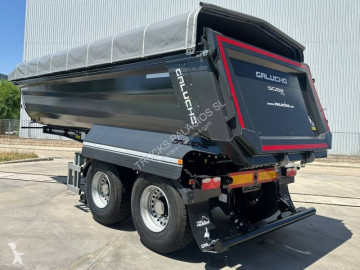 Semitrailer lastvagn bygg-anläggning Galucho