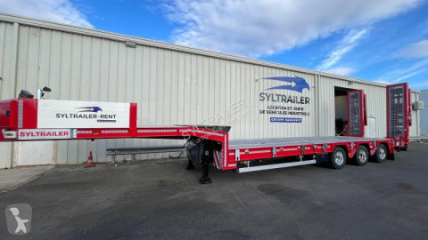 Semi remorque porte engins