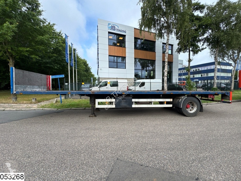 Oplegger Van Hool open laadbak City