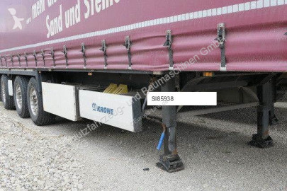 Semitrailer skjutbara ridåer (flexibla skjutbara sidoväggar) Krone