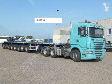 Semirremolque Goldhofer SPZ-DH8-83/80, 8-Achser, 14to. Achsen, Gelenkt