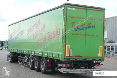 Semitrailer skjutbara ridåer (flexibla skjutbara sidoväggar) Kögel