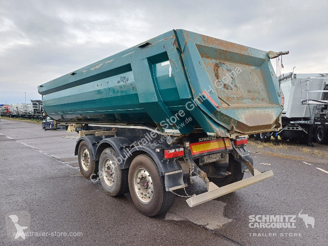 Semitrailer Schwarzmüller Kipper Stahlrundmulde...