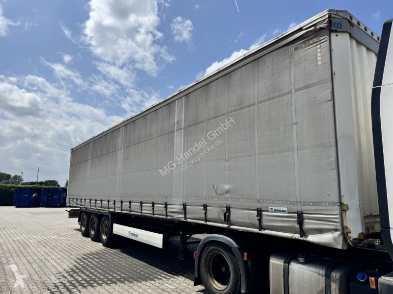 Semitrailer Krone Pritsche + Plane...
