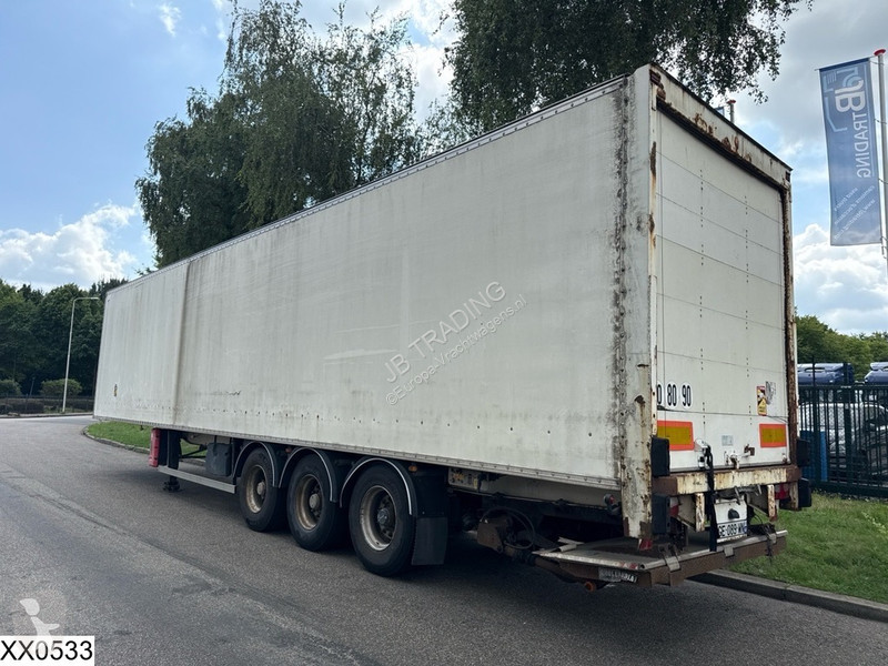 Semi reboque Fruehauf gesloten bak Dhollandia