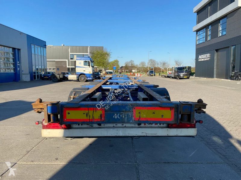 Semitrailer Turbo's Hoet 40 FT / BPW + Disc /...