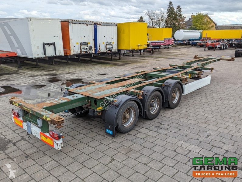 Semitrailer Krone 27 3-Assen BPW RearSlider -...