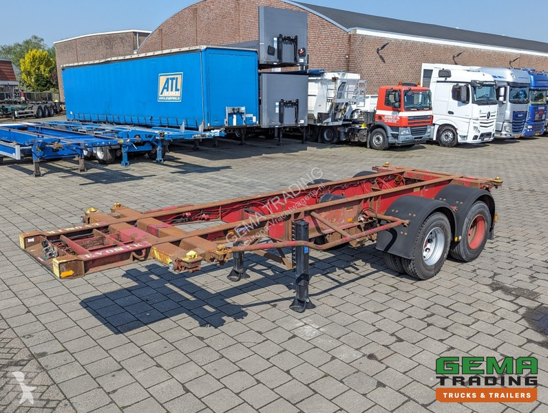 Semiremorca Krone SZC 20FT 2-Assen ROR - STEEL...