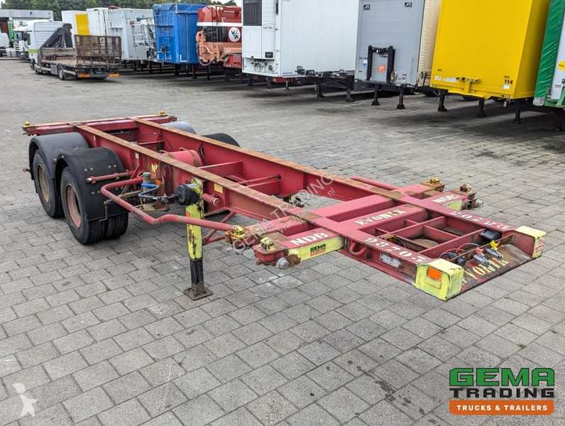 Semiremorca Krone SZC 20FT 2-Assen ROR - STEEL...