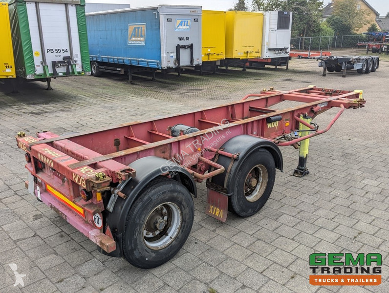 Semiremorca SD-901M 20FT 2-Assen ROR...