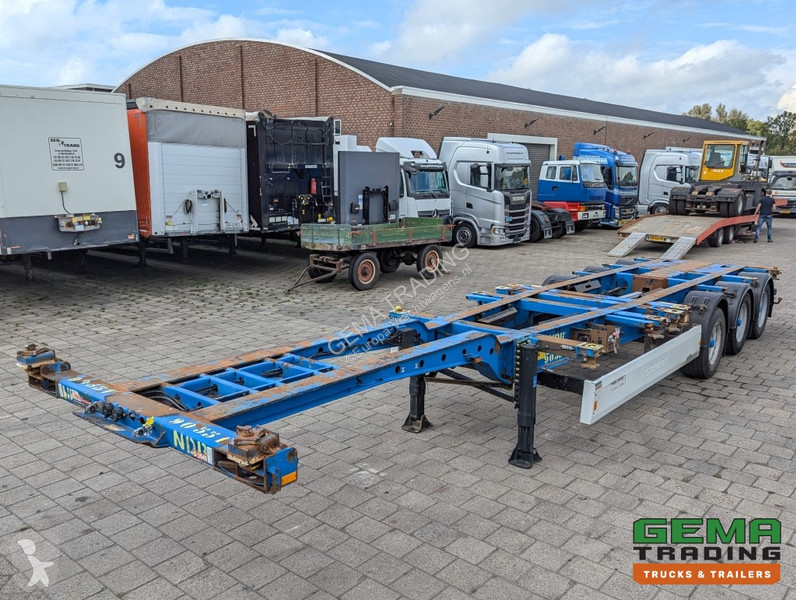 Semitrailer Krone 27 3-Assen BPW Drumbrakes -...