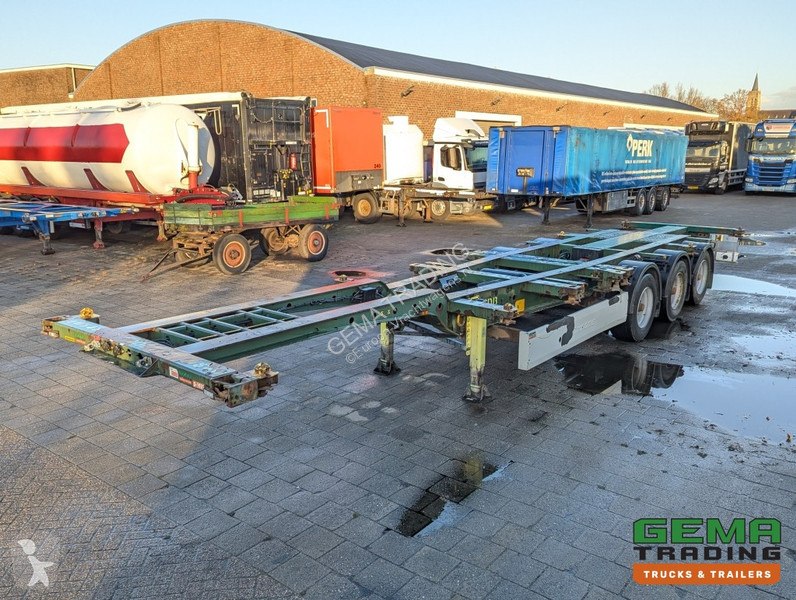 Semi remorque Krone 27 3-Assen BPW Backslider -...