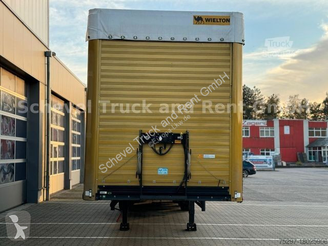 Semitrailer Wielton NS-3 Liftachse, Edscha...