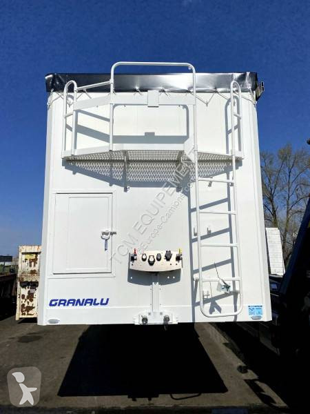Semitrailer Granalu FOND MOUVANT