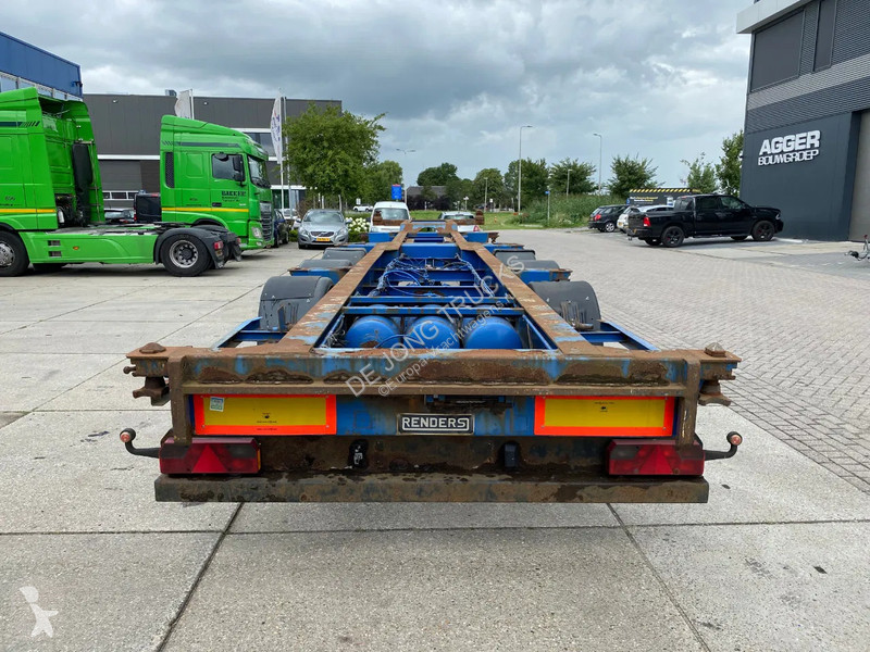 Semitrailer Renders Container chassis / BPW +...