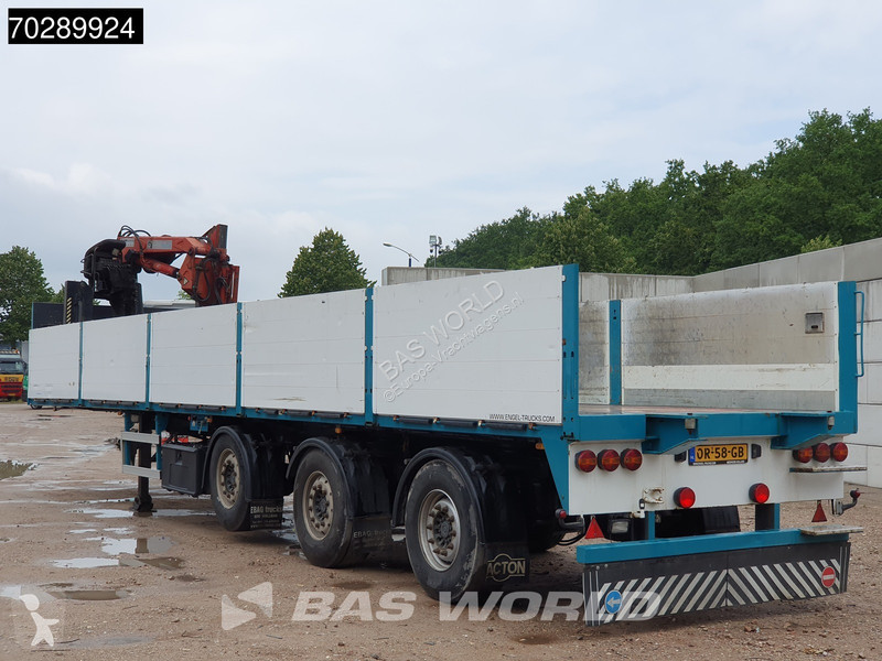 Semitrailer  S12/27P2-13,2KR Crane HIAB R165-F3...