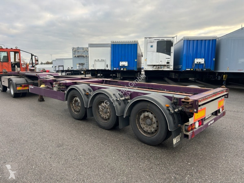 Semitrailer WebTrailer LPRS24 Heckschieber 1x20...