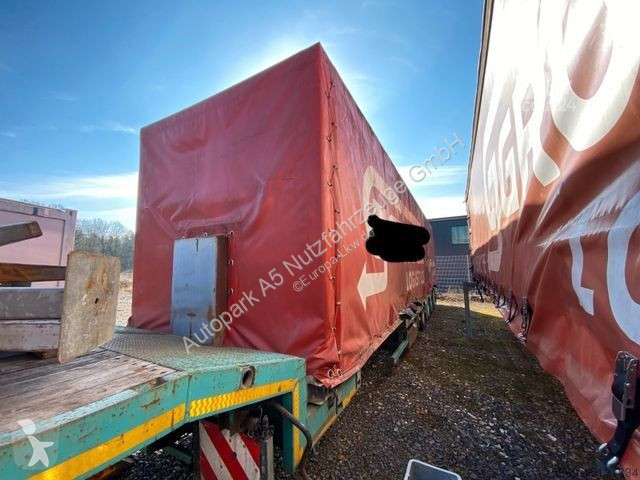 Semitrailer  Aufbau Plane Coilmulde Abnehmbar
