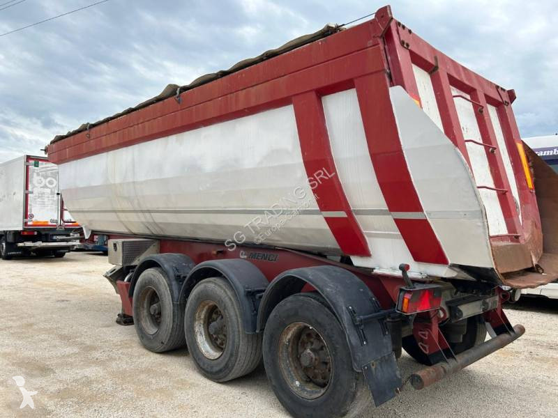Semitrailer Menci RIBALTABILE POSTERIORE