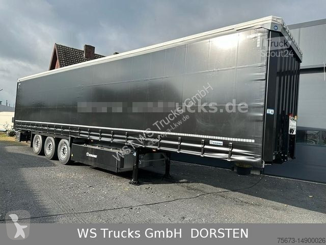 Semitrailer Krone Planauflieger SDP 27  Edscha