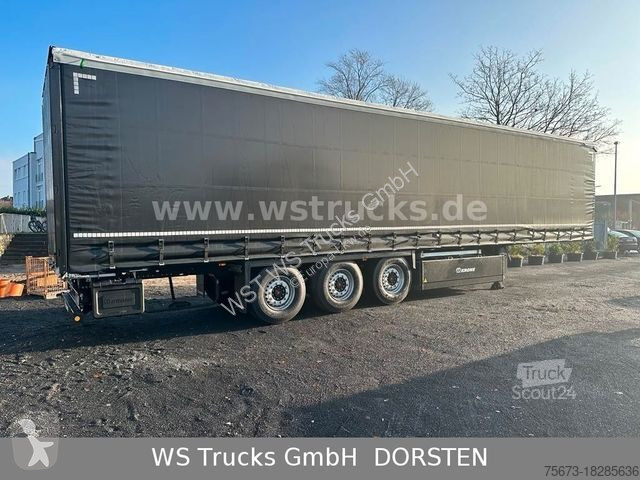 Semitrailer Krone Planauflieger SDP 27  Edscha,...