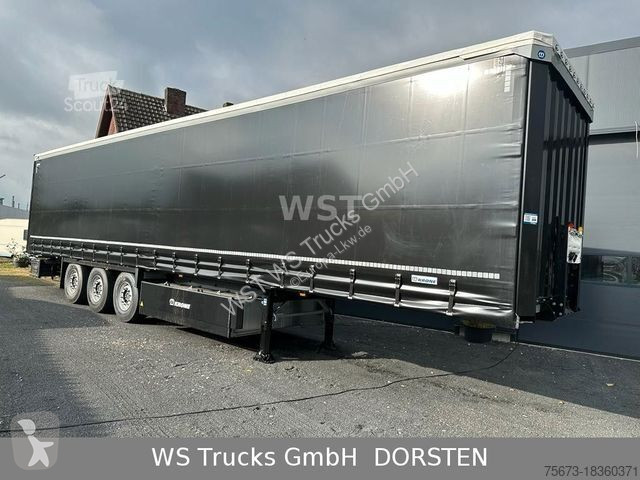 نصف مقطورة Krone 5x Profiliner Edscha SAF Achsen