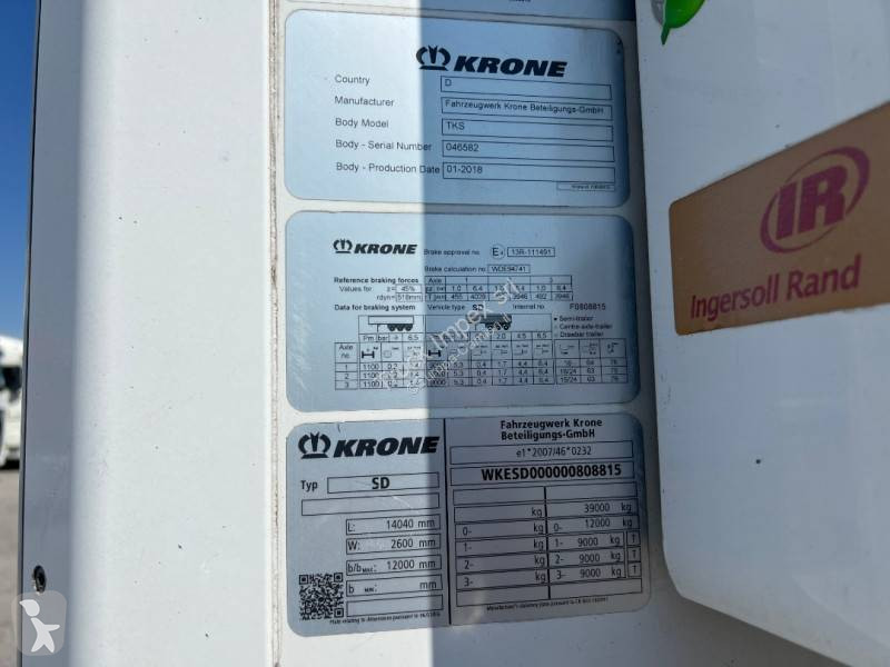 Semitrailer Krone Thermo King SLXi 300