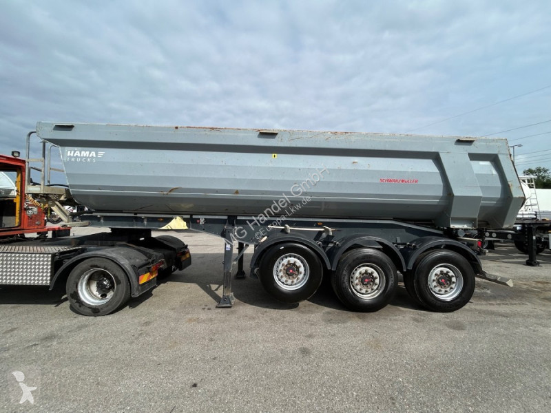 Semitrailer Schwarzmüller Kippmulde 25m³, SAF,...
