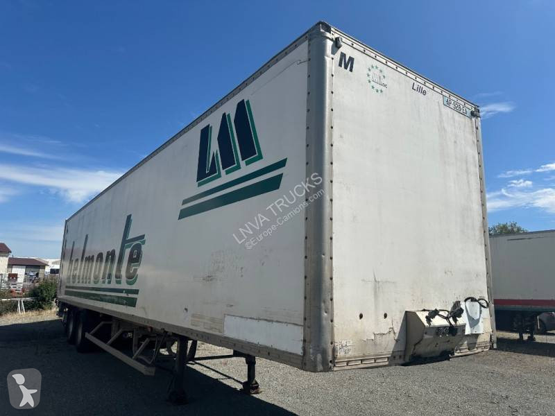 Semi remorque Fruehauf Fourgon jumelles
