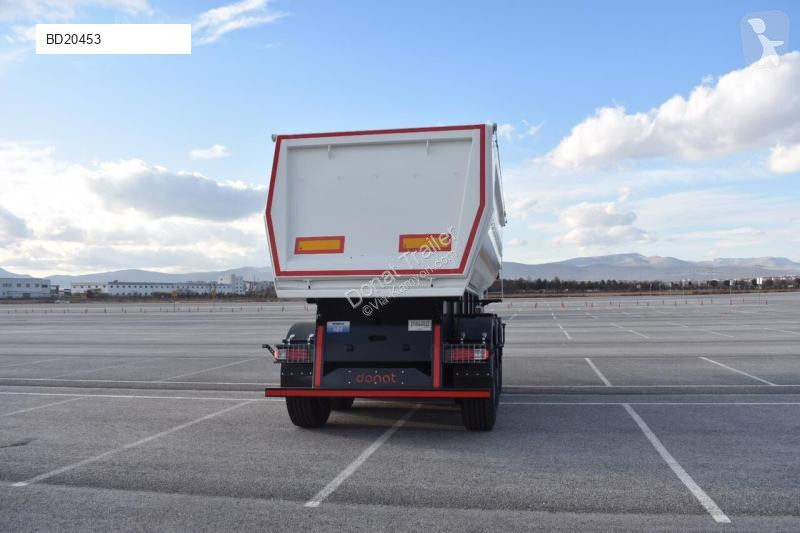 Semitrailer Donat U-Type (half-pipe) Hardox Tipper