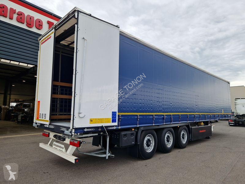 Semitrailer Kässbohrer TAUTLINER + COFFRE A...