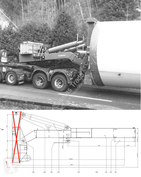 Oplegger Goldhofer Lift Adapter Arms -...