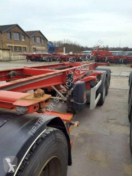 Semi remorque Fruehauf CHASSIS 20 PIEDS BITRAIN