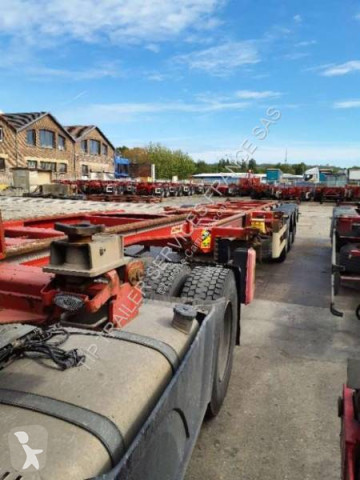 Semitrailer containertransport Fruehauf