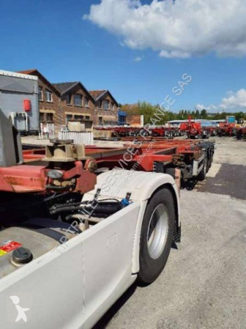 Semitrailer containertransport Fruehauf