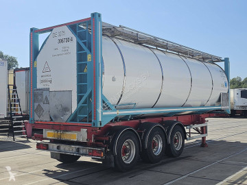 Semi remorque porte containers Rohr