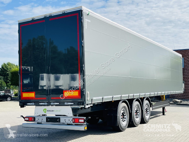 Semitrailer Berger Curtainsider Coil