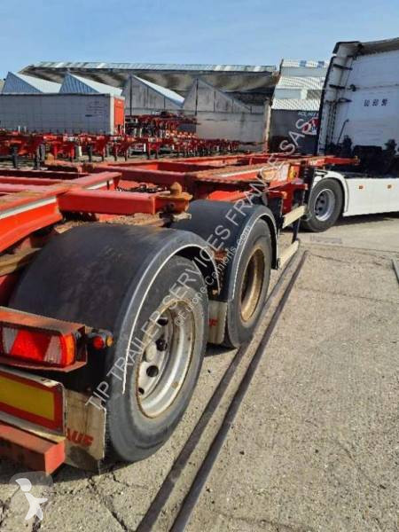 Semi remorque Fruehauf CHASSIS 20 PIEDS BI TRAIN